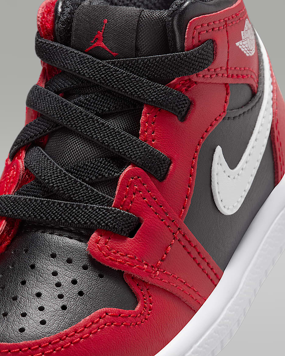 Scarpa Jordan 1 Mid Alt Neonati Bimbi piccoli